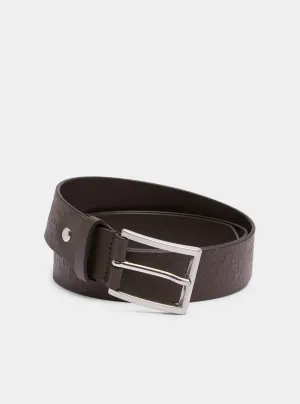 Brown Vezzola Adjustable Belt Guess