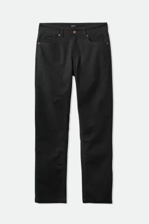 Builders 5-Pocket Stretch Pant - Black Brixton
