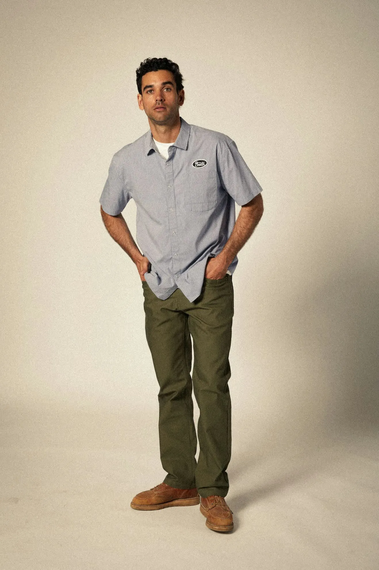 Builders 5-Pocket Stretch Pant - Ivy Green Brixton