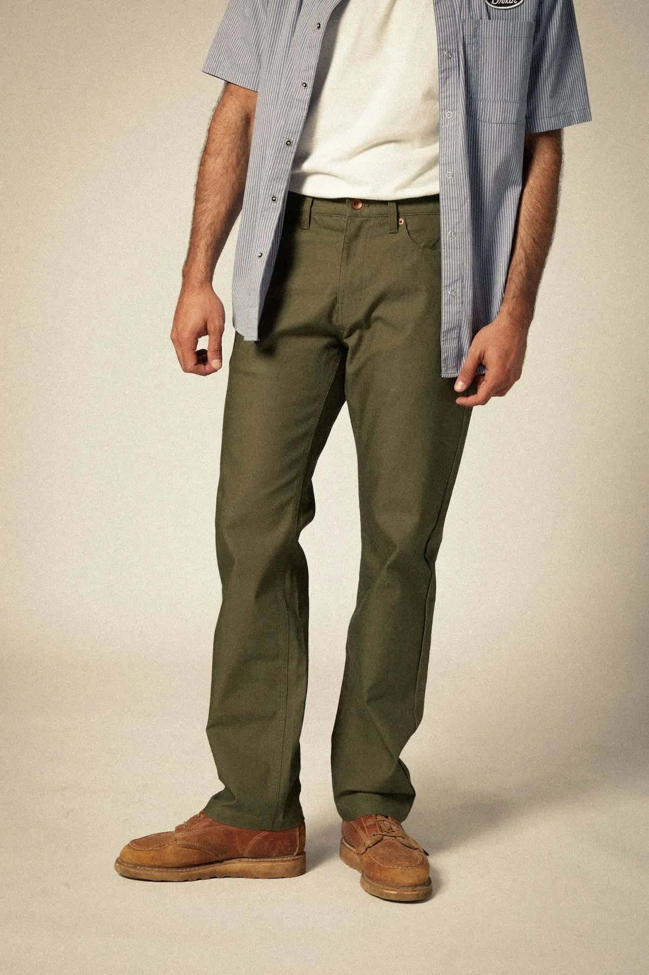 Builders 5-Pocket Stretch Pant - Ivy Green Brixton