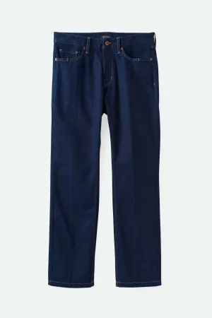 Builders 5-Pocket Stretch Pant - Rinse Denim Brixton