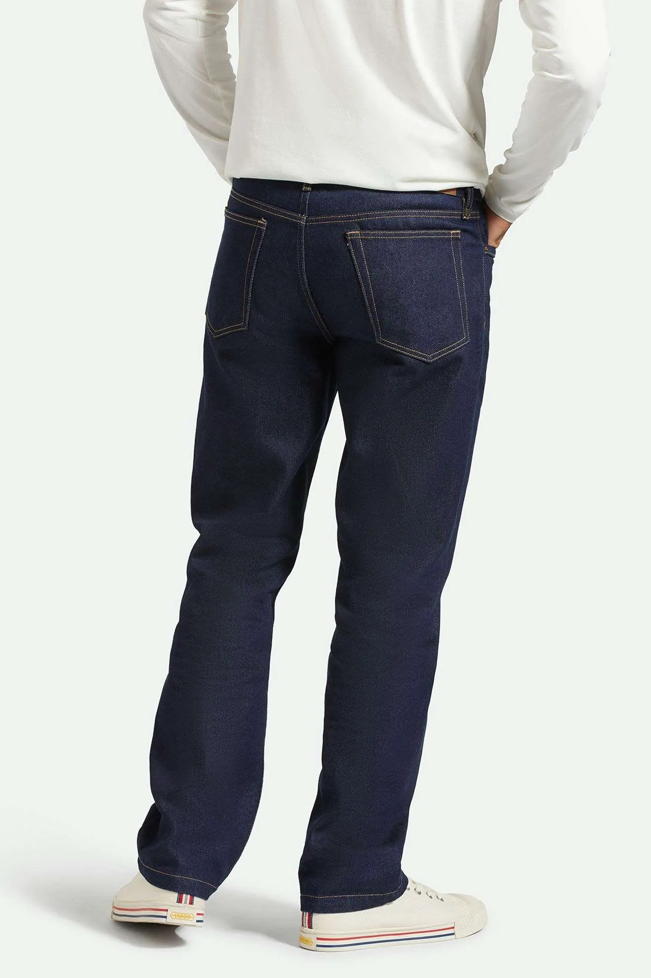 Builders 5-Pocket Stretch Pant - Rinse Denim Brixton