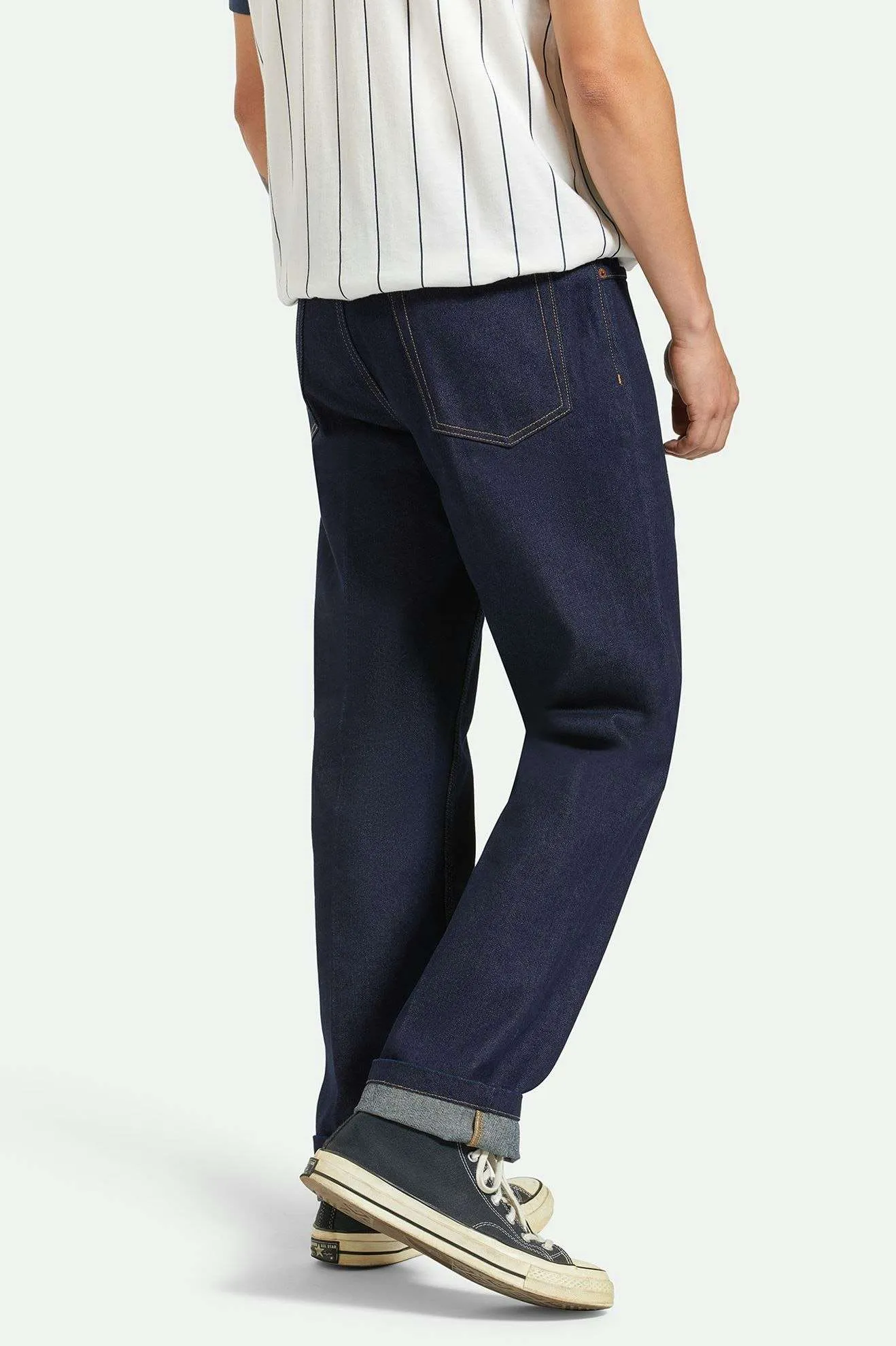 Builders 5-Pocket Stretch Pant - Rinse Denim Brixton