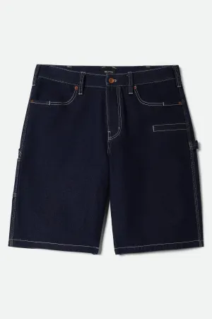 Builders Carpenter Baggy Short - Rinse Denim Brixton