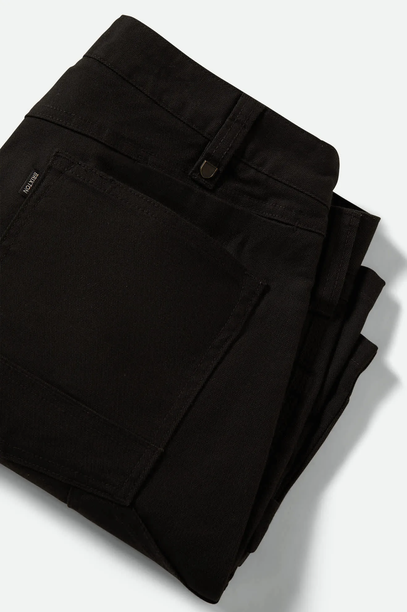Builders Carpenter Baggy Short - Washed Black Brixton