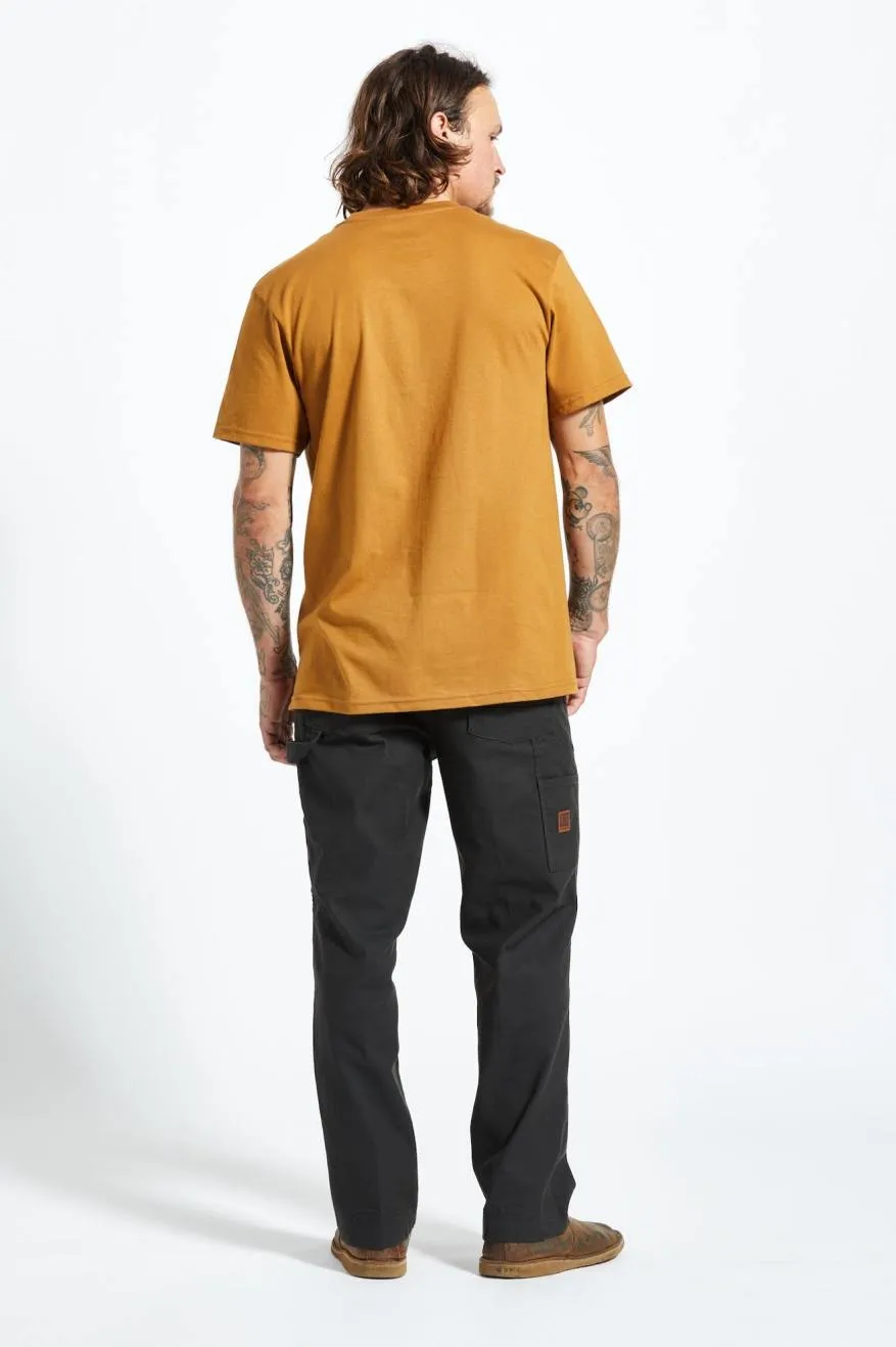 Builders Carpenter Stretch Pant - Washed Black Brixton