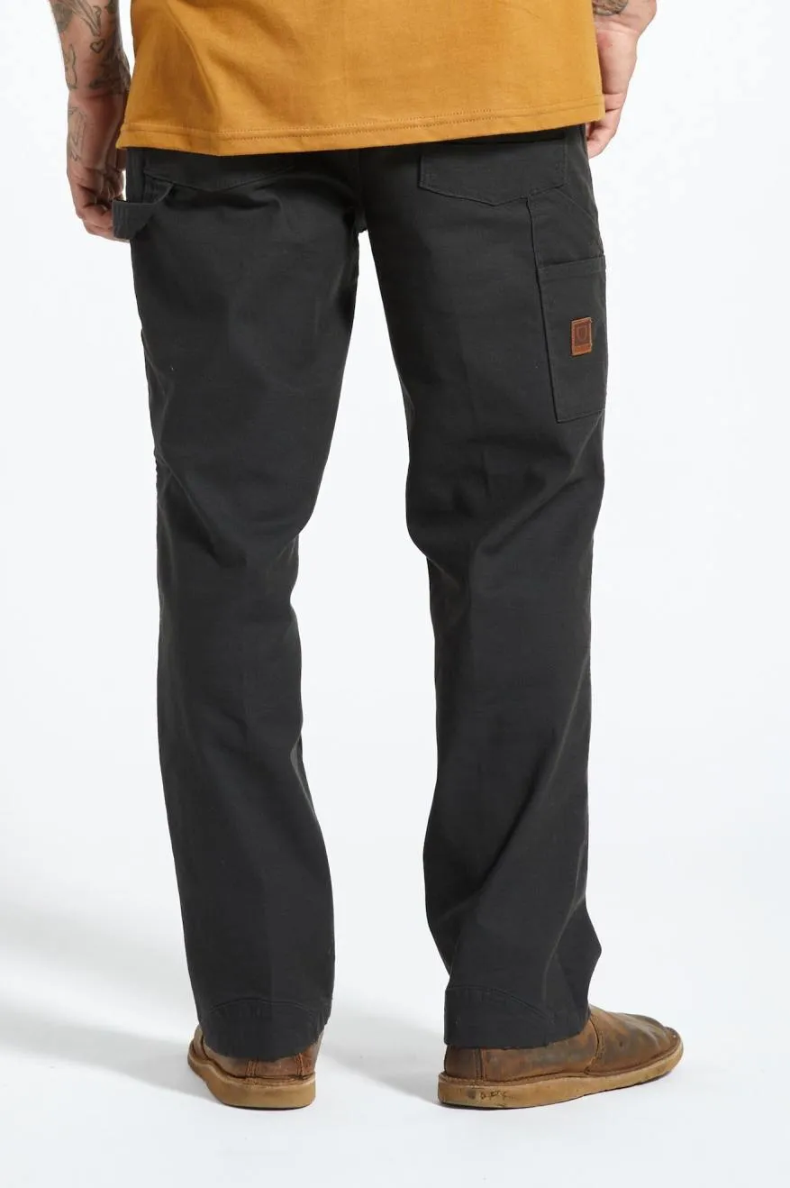 Builders Carpenter Stretch Pant - Washed Black Brixton