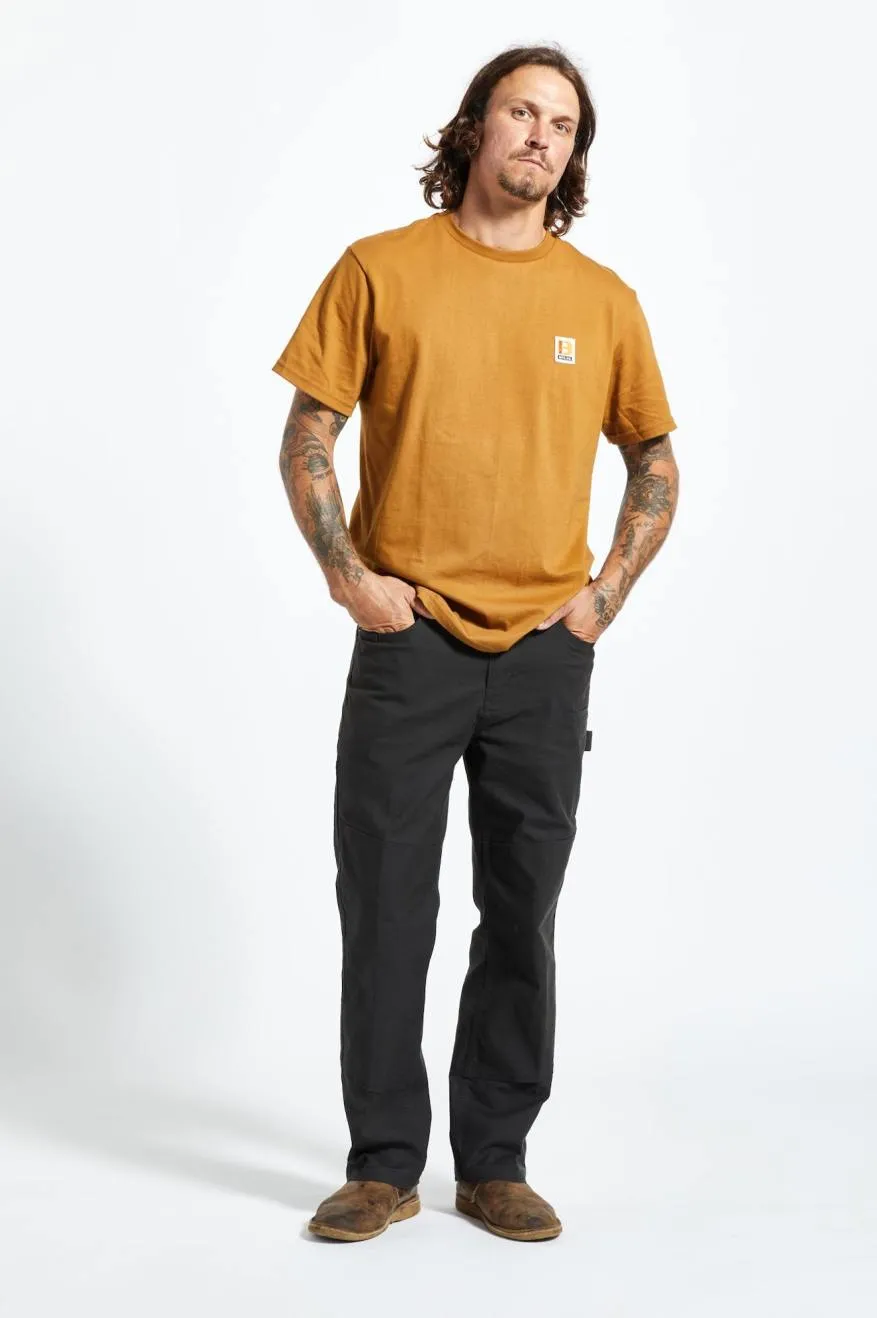 Builders Carpenter Stretch Pant - Washed Black Brixton