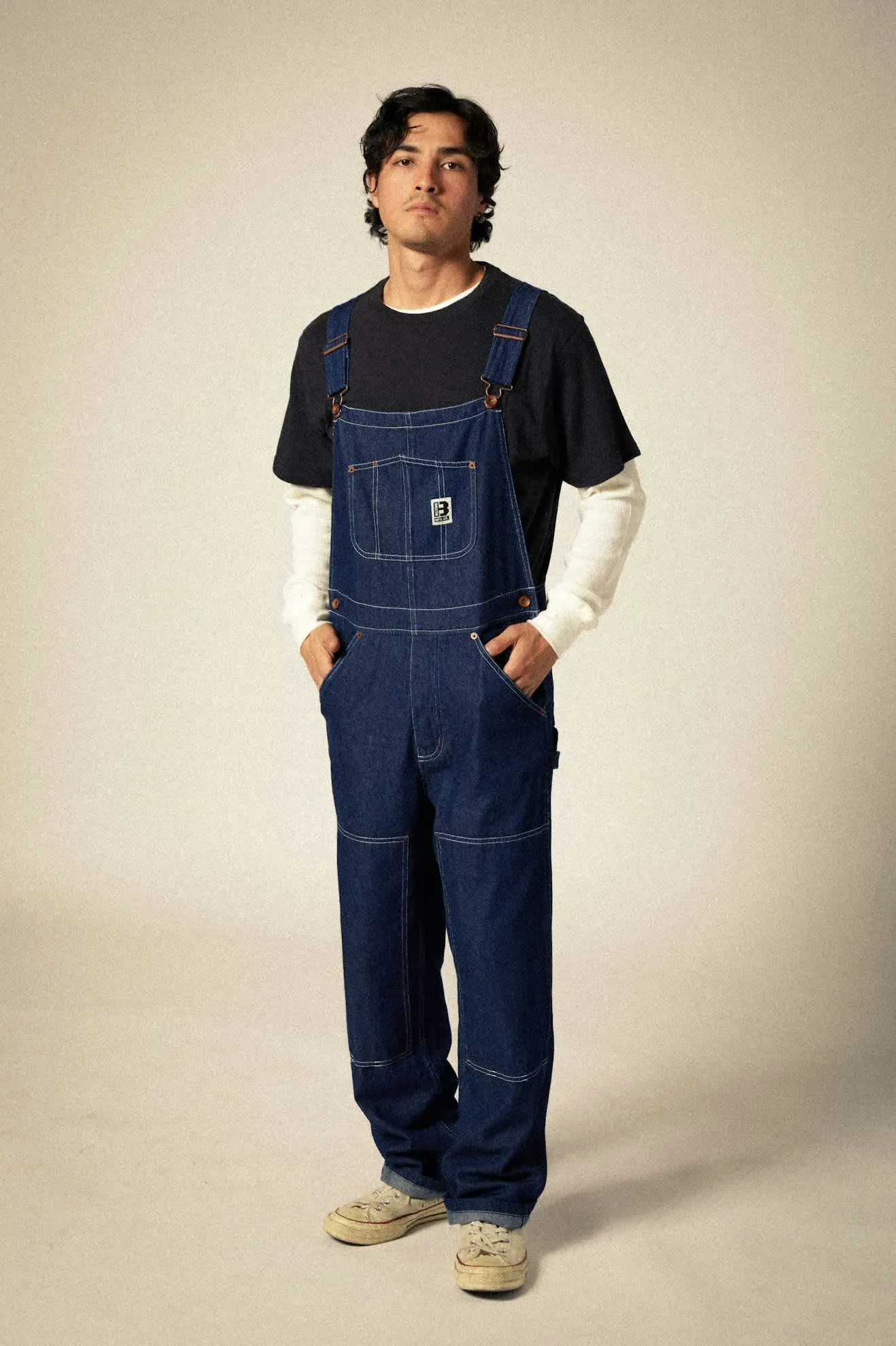 Builders Overall - Rinse Denim Brixton