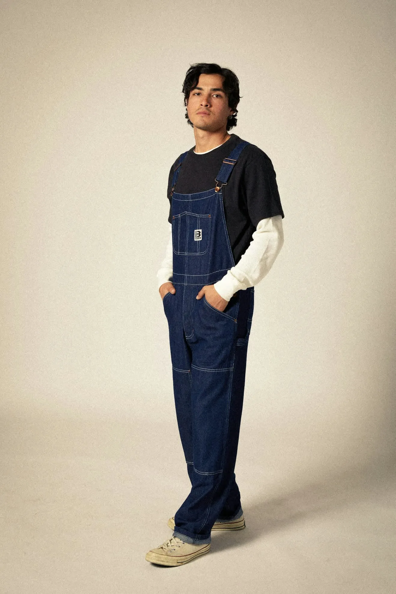 Builders Overall - Rinse Denim Brixton