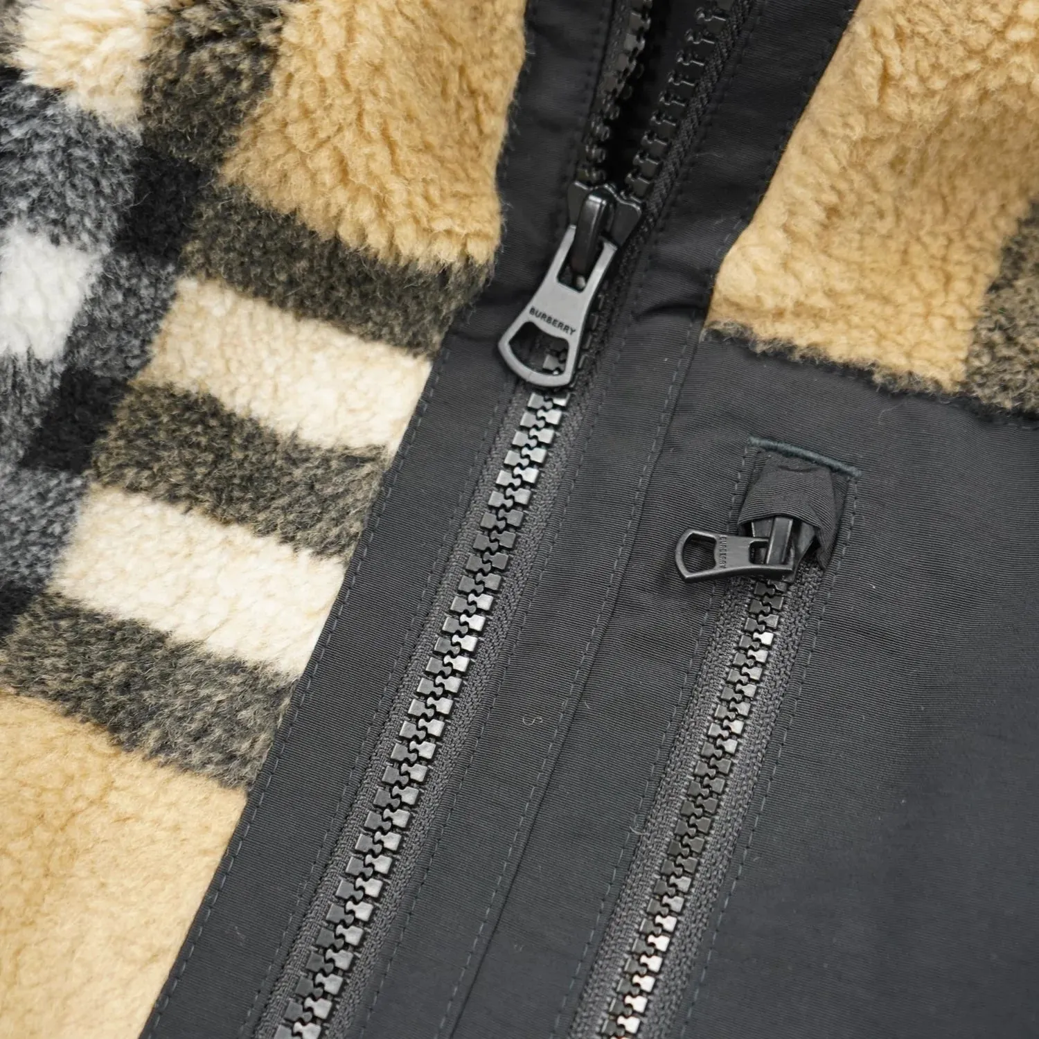 Burberry Full Check Fleece Jacket