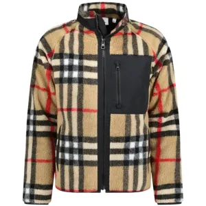 Burberry Full Check Fleece Jacket
