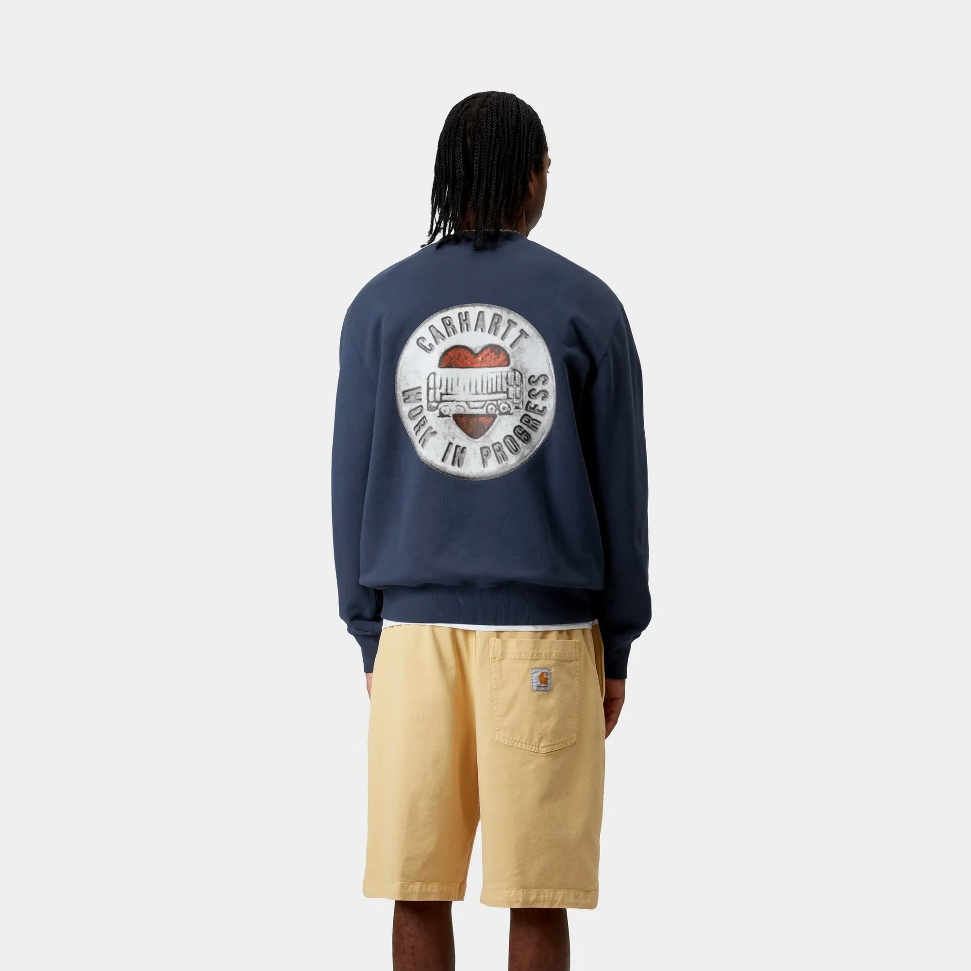 Button Sweatshirt | Blue Carhartt WIP