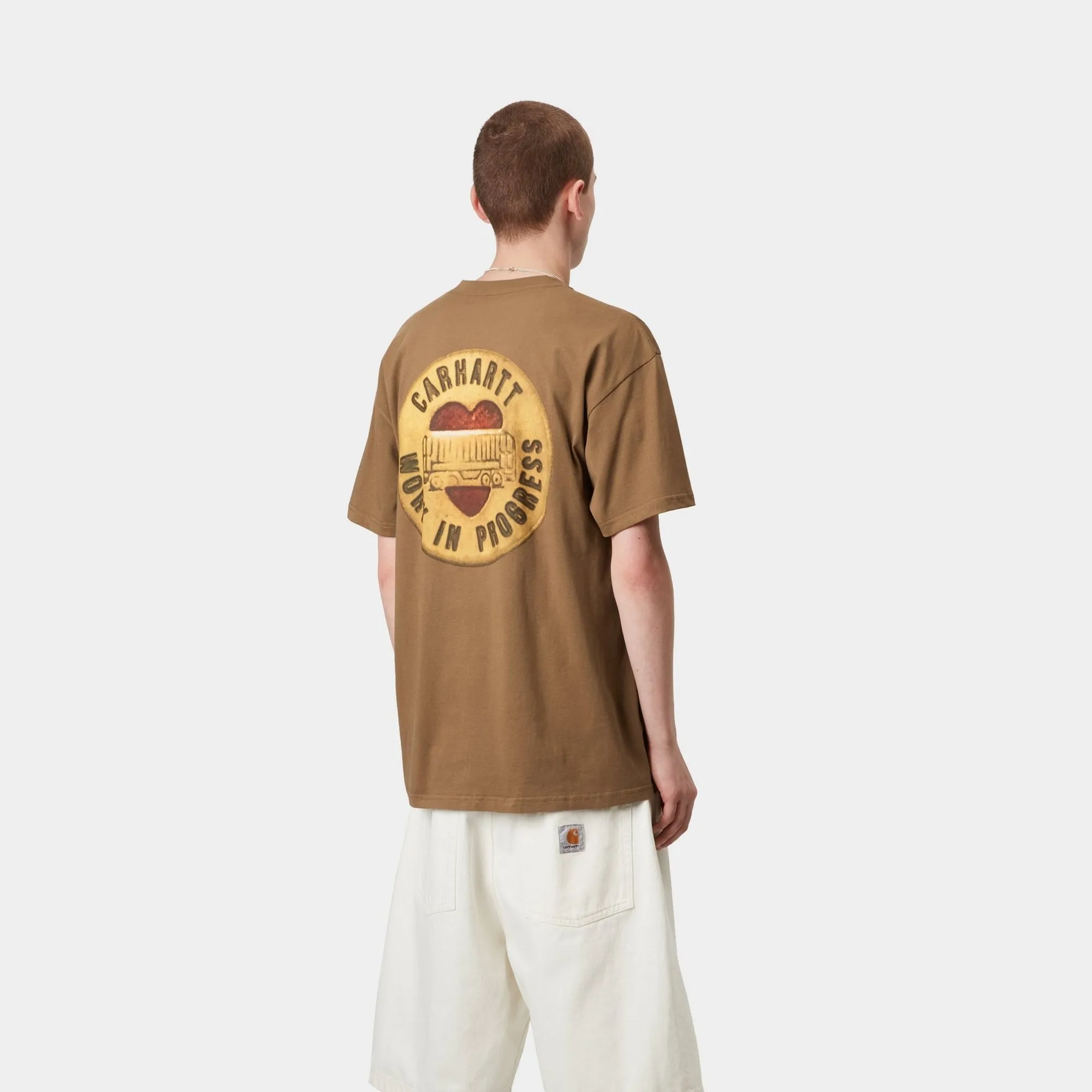Button T-Shirt | Hamilton Brown Carhartt WIP