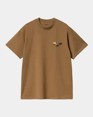 Button T-Shirt | Hamilton Brown Carhartt WIP