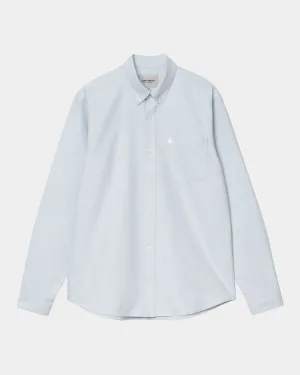 C-Logo Shirt | Blue Fog / White Carhartt WIP