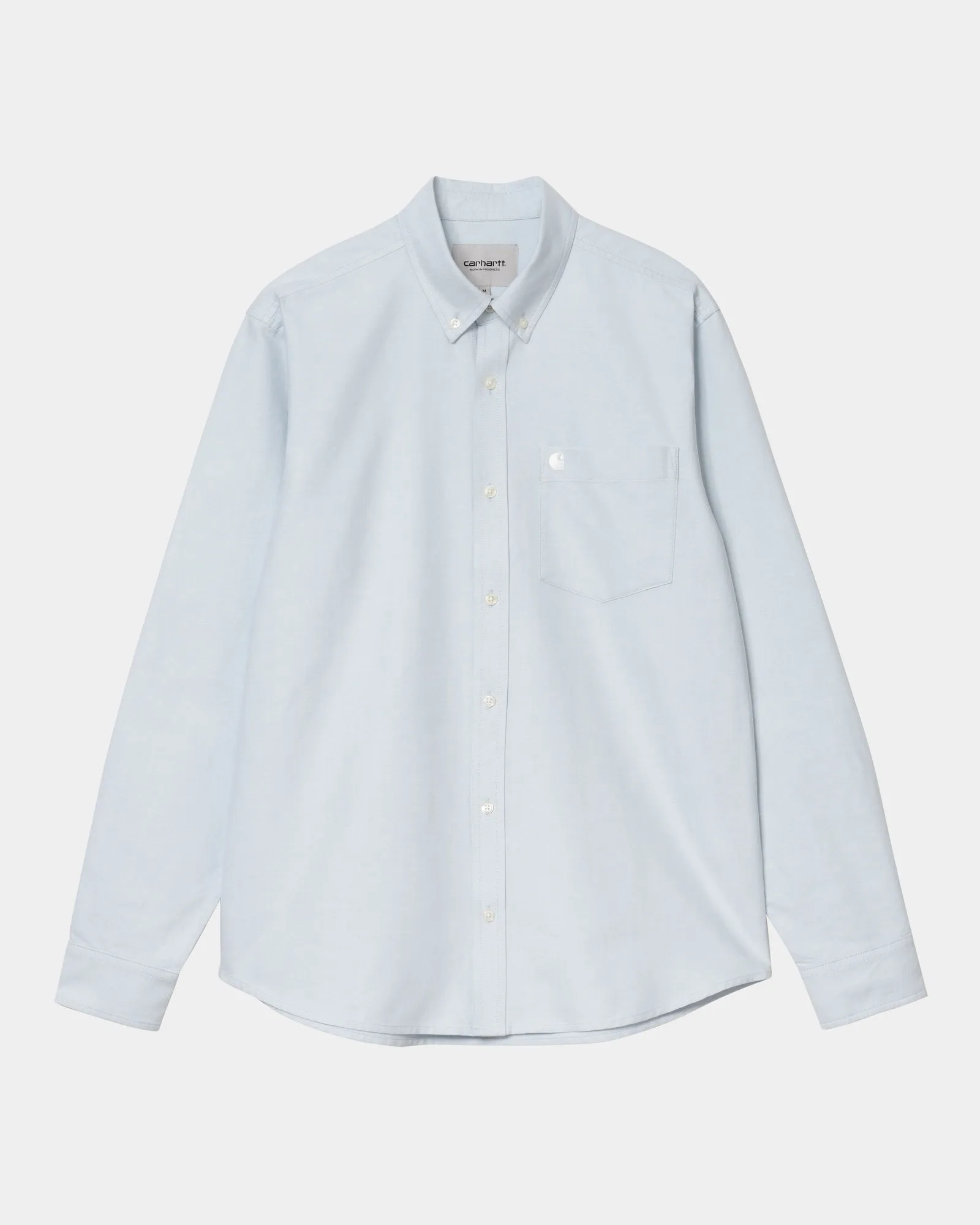 C-Logo Shirt | Blue Fog / White Carhartt WIP