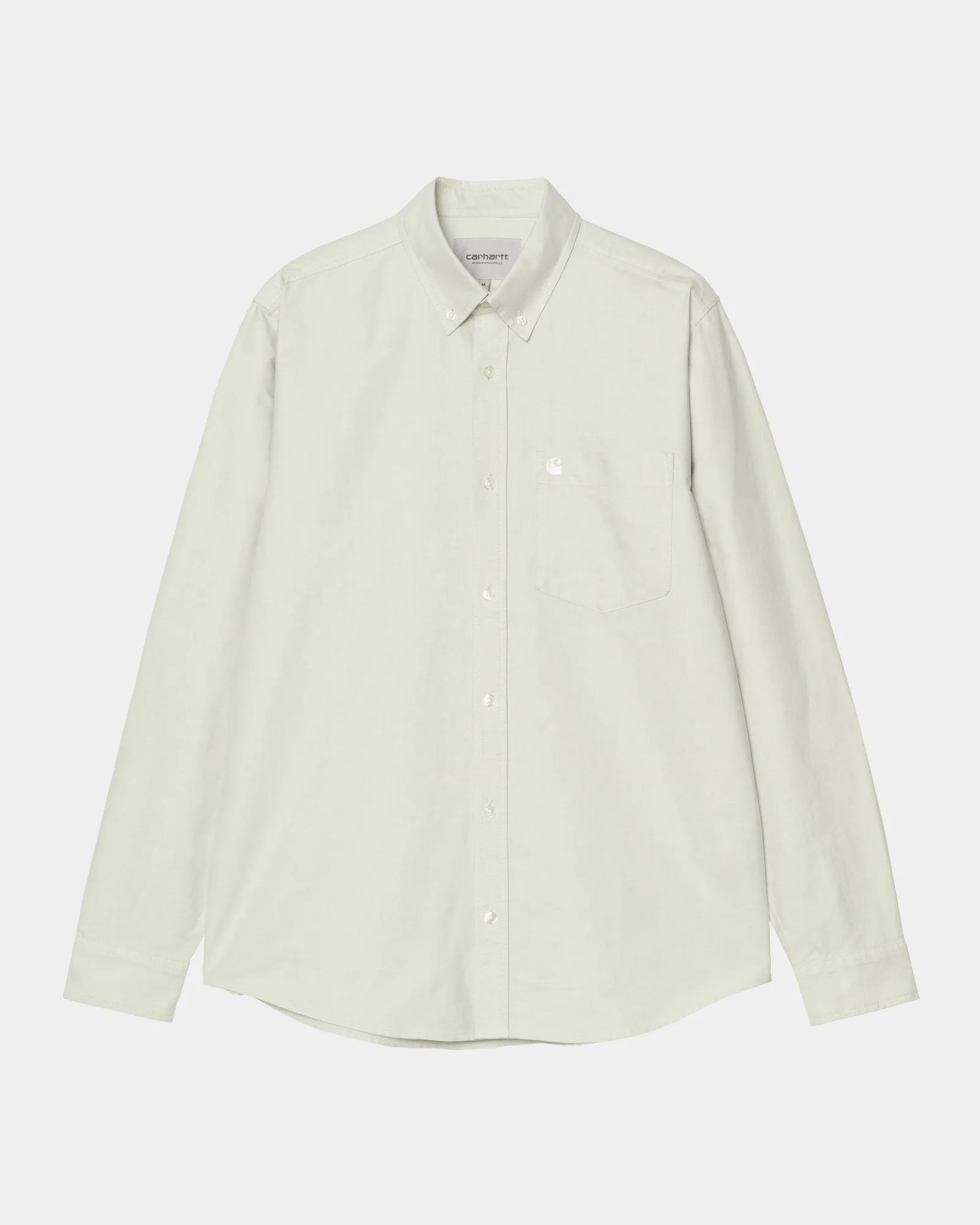 C-Logo Shirt | Pale Olive / White Carhartt WIP