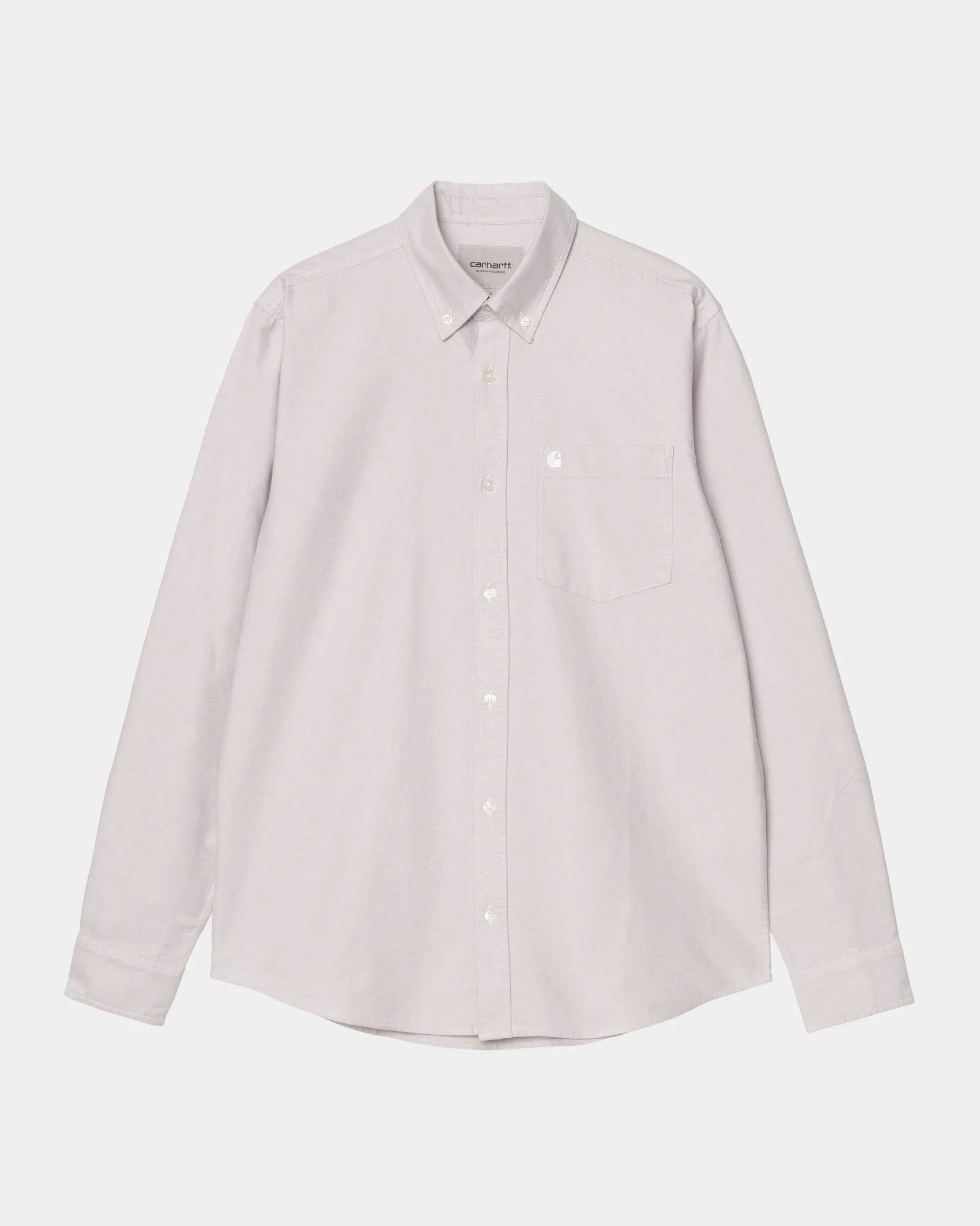 C-Logo Shirt | Pink Fog / White Carhartt WIP