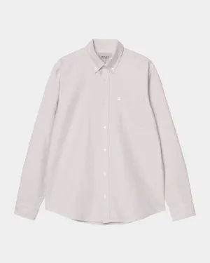 C-Logo Shirt | Pink Fog / White Carhartt WIP
