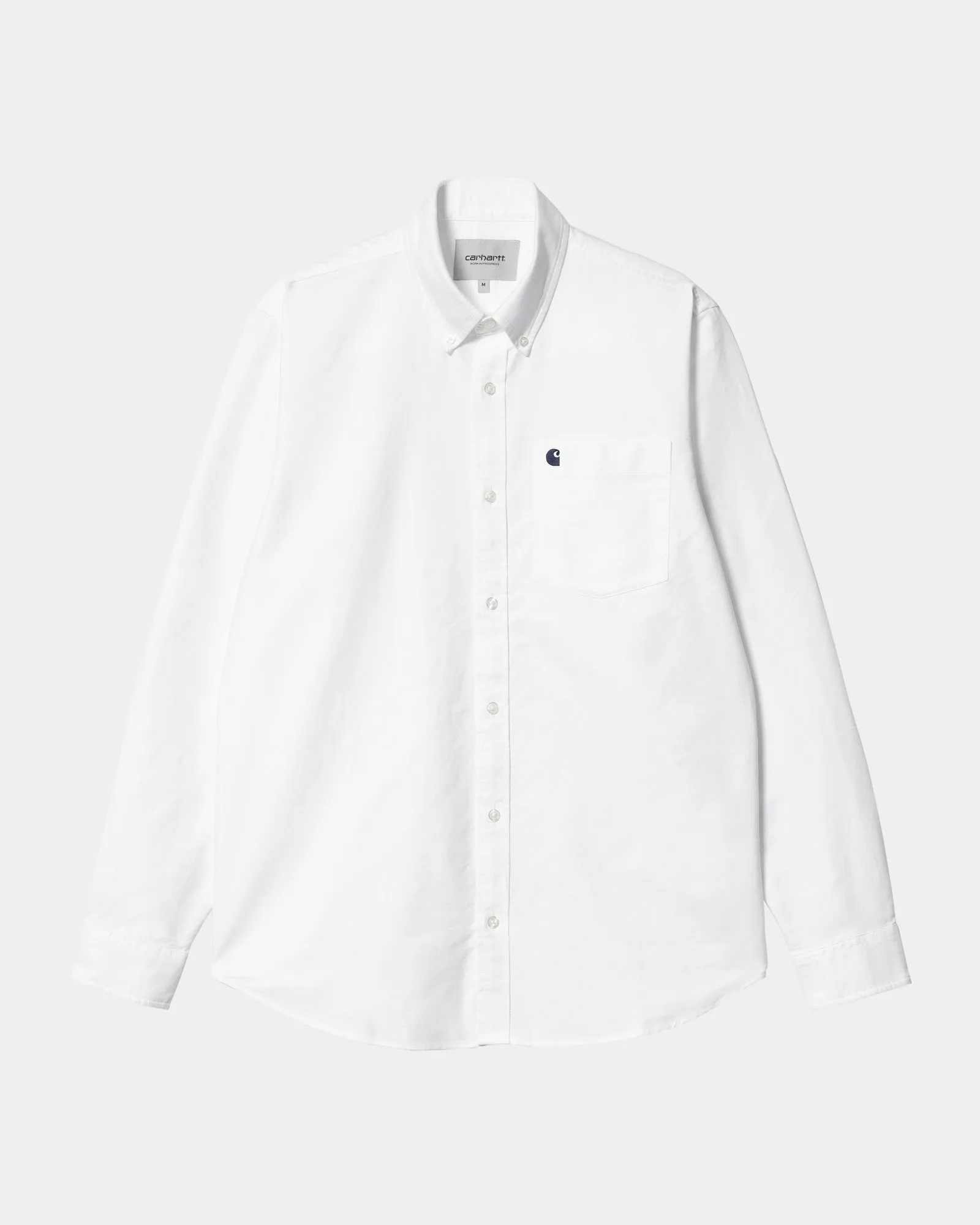 C-Logo Shirt | White / Dark Navy Carhartt WIP