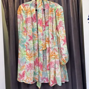 Cabi Open Front See Thru w Tie COVER UPS S
