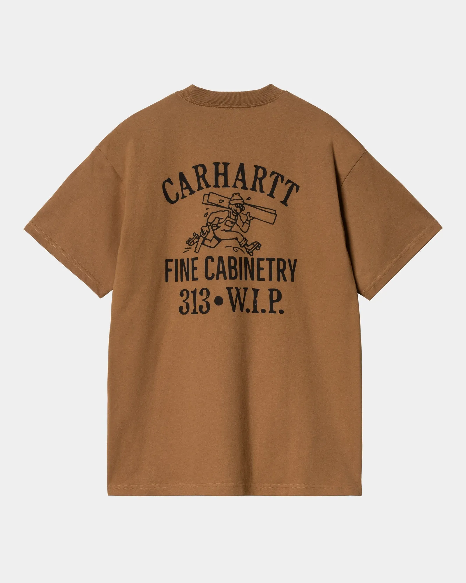 Cabinetry T-Shirt | Hamilton Brown / Black Carhartt WIP