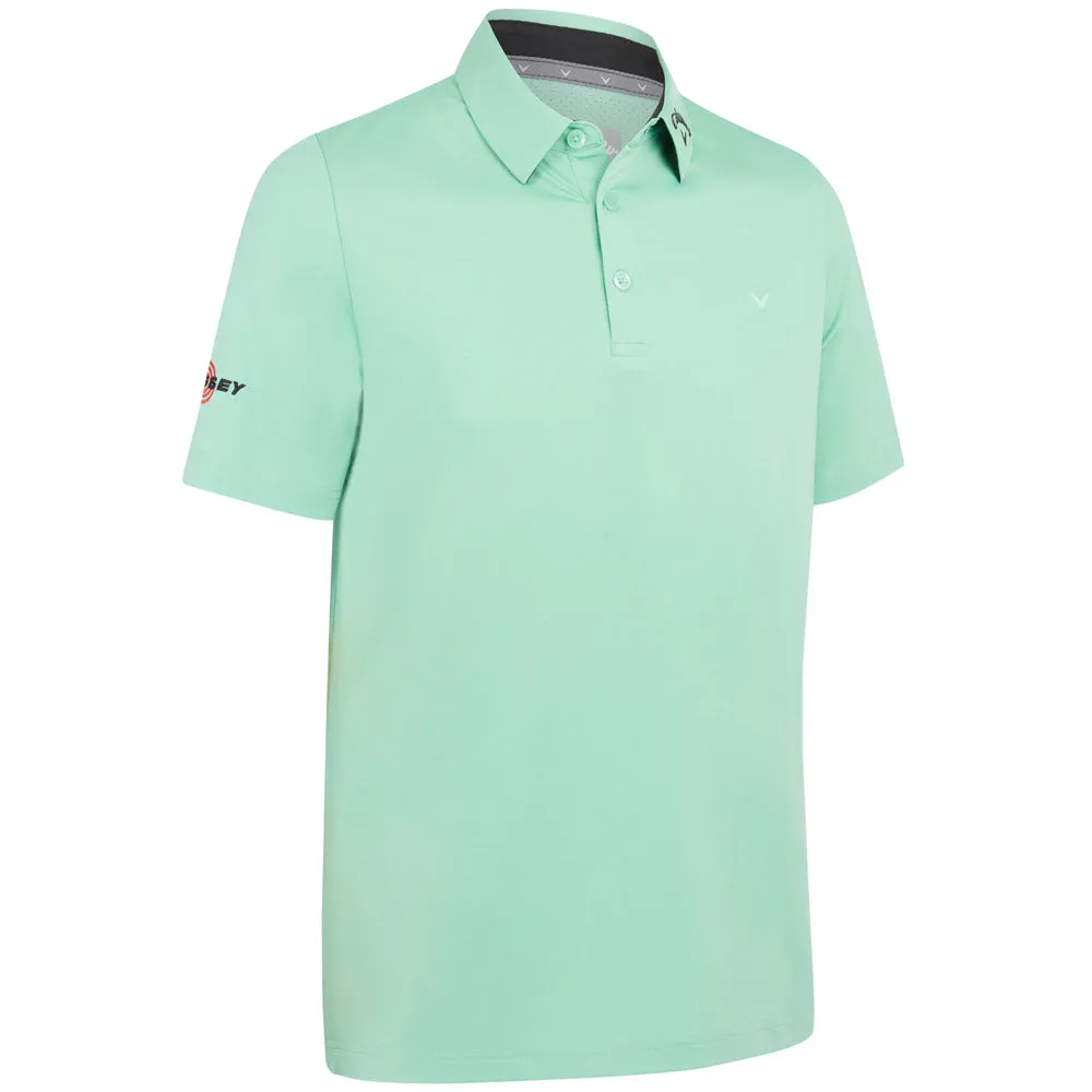 Callaway 3 Chev Odyssey Polo Shirt - Neptune Green