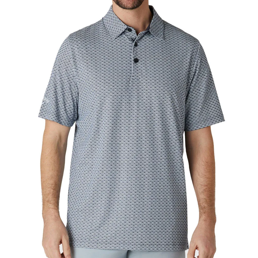 Callaway Tee All Over Print Polo Shirt - Caviar