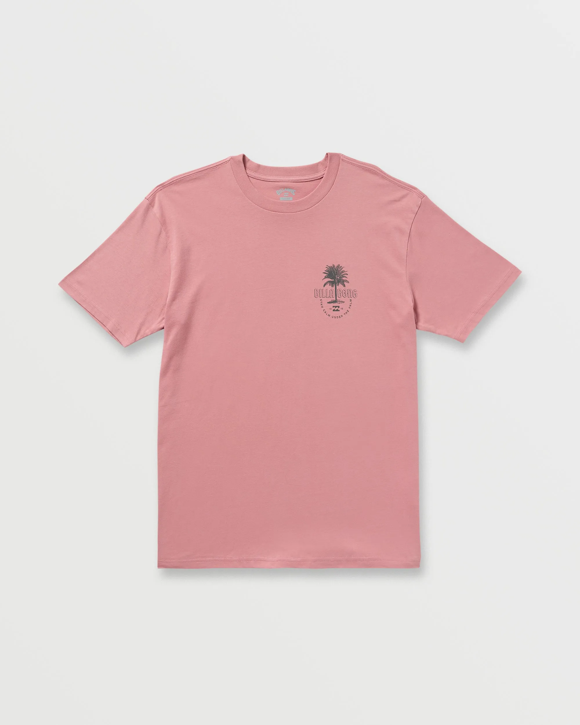 Calm Palm Premium Tee - Dusty Pink Billabong