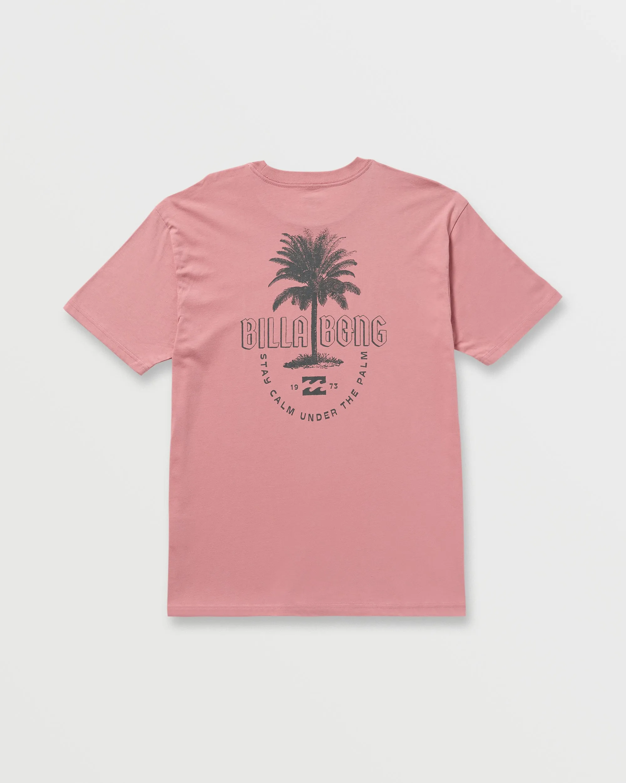 Calm Palm Premium Tee - Dusty Pink Billabong