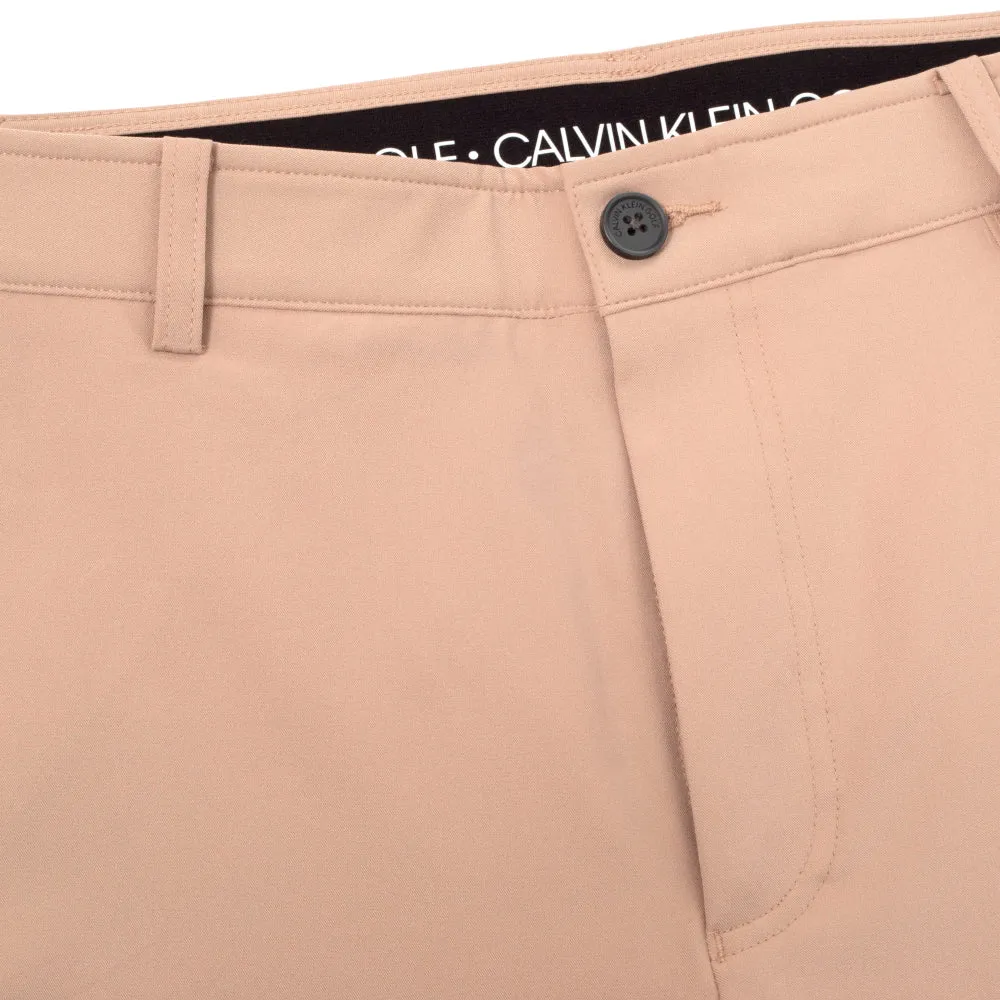 Calvin Klein Bullet Stretch Shorts - Stone