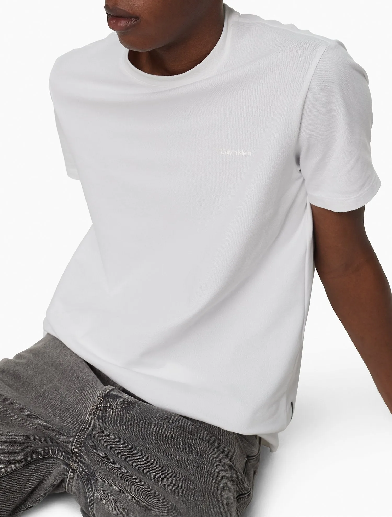 Calvin Klein CK Move Tech Pique T-Shirt - Men