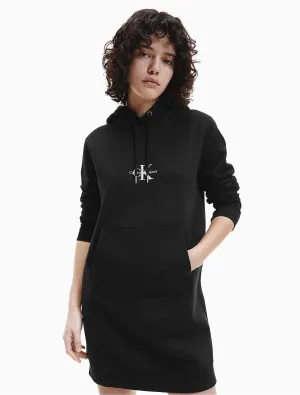Calvin Klein Monogram Logo Repreve Hoodie Dress - Women