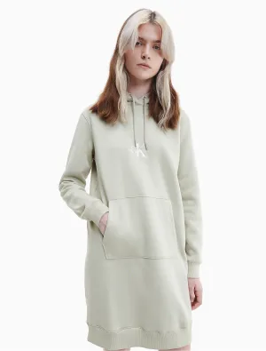 Calvin Klein Monogram Logo Repreve Hoodie Dress - Women