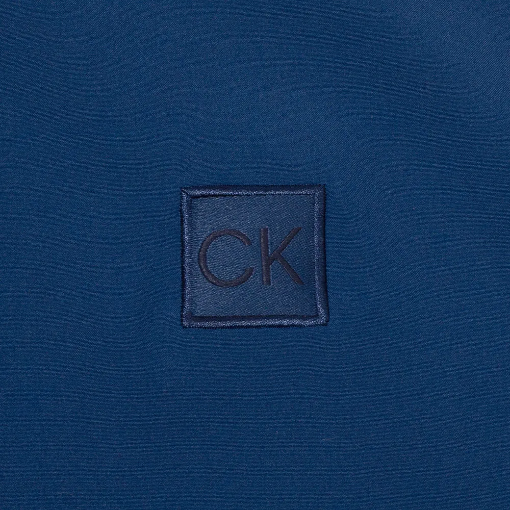 Calvin Klein Motion Full Zip Windbreaker Jacket - Ink