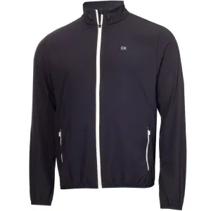 Calvin Klein Motion Full Zip Windbreaker Jacket - Navy
