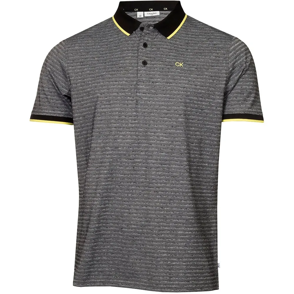Calvin Klein Sudbury Polo Shirt - Black Marl