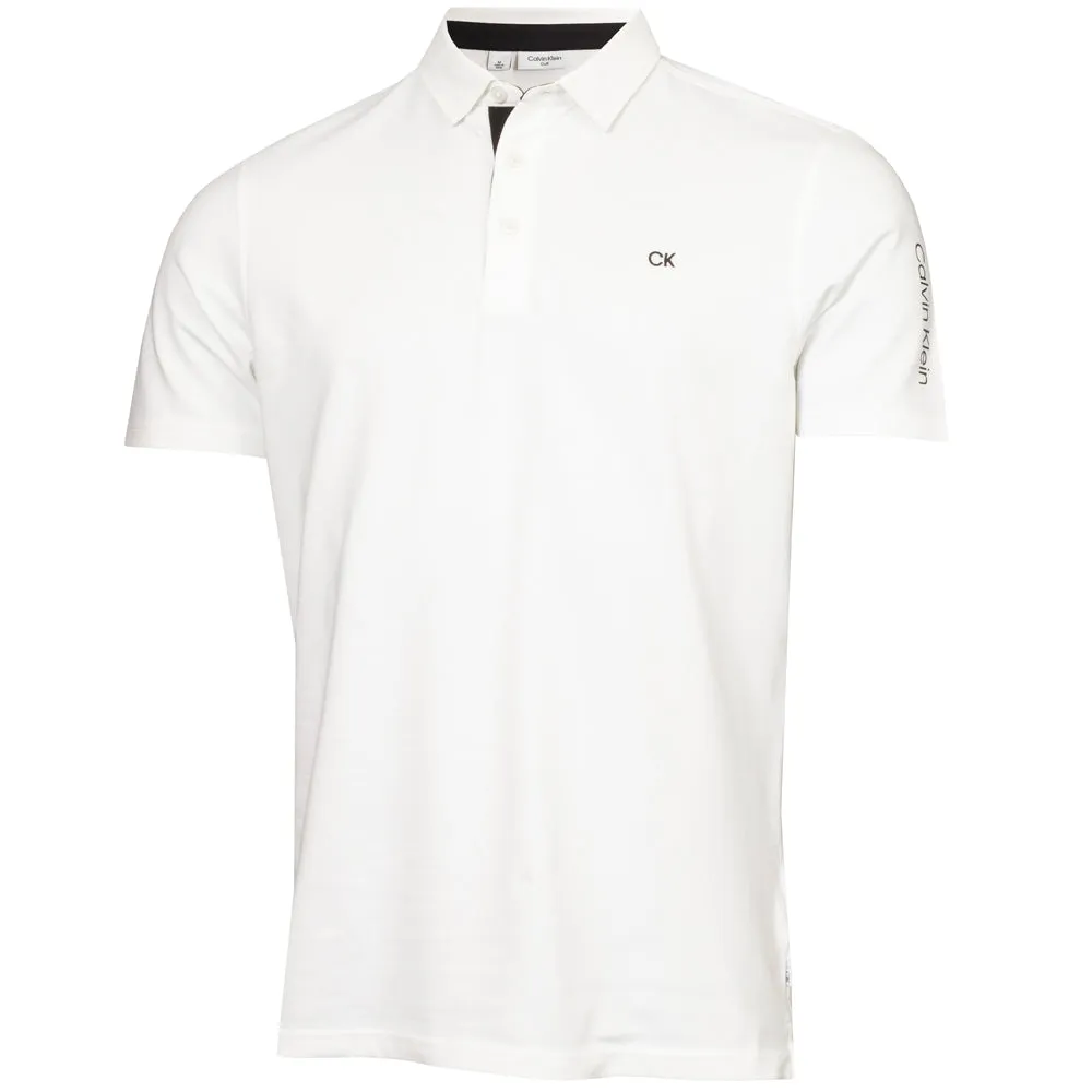 Calvin Klein Uni Polo Shirt - White