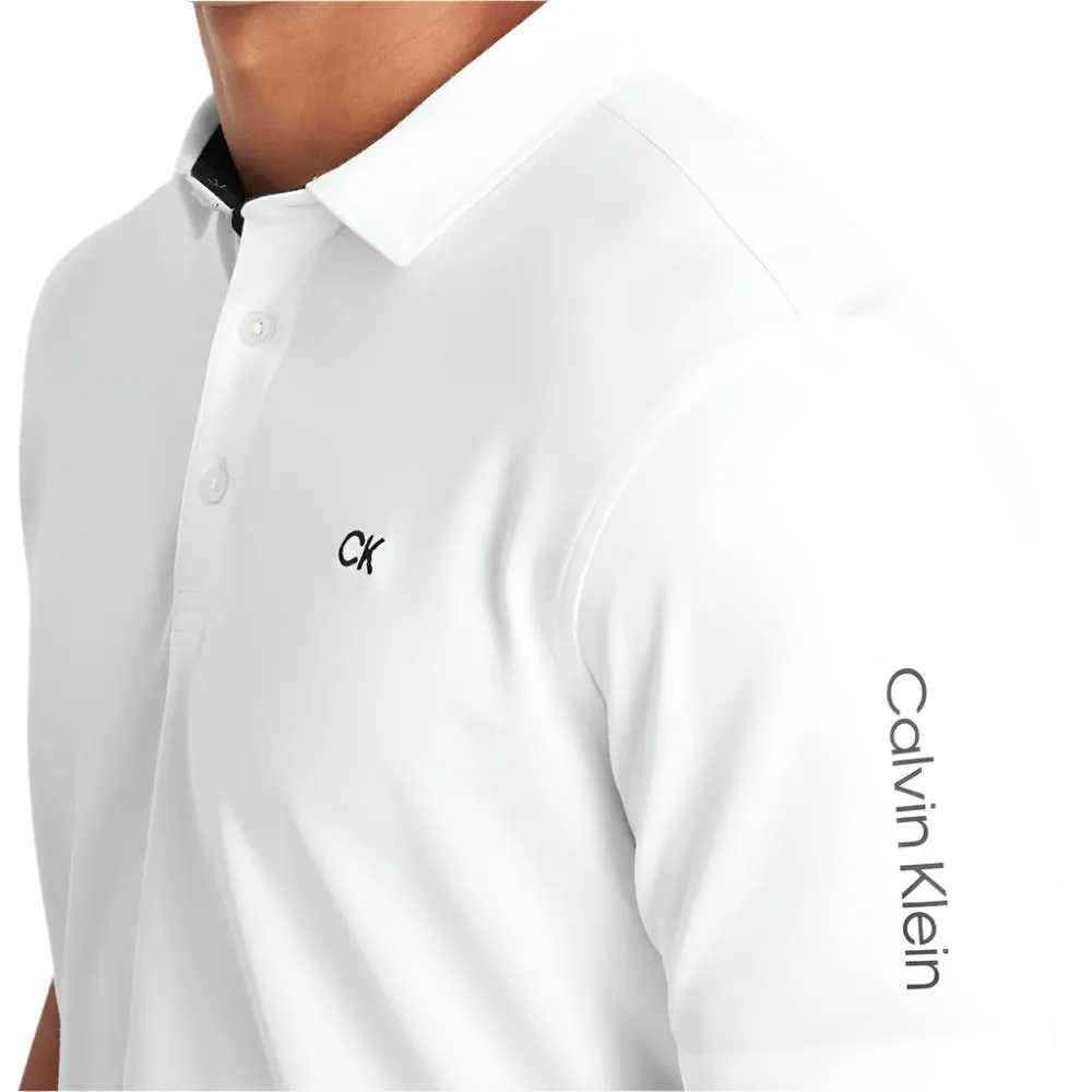Calvin Klein Uni Polo Shirt - White