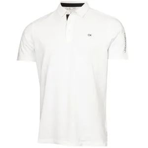 Calvin Klein Uni Polo Shirt - White
