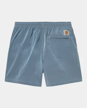 Canby Swim Trunks | Clay Blue / White Carhartt WIP