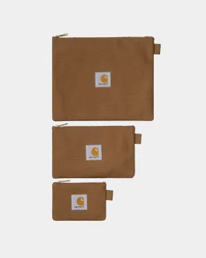 Canvas Pouch Set | Hamilton Brown Carhartt WIP
