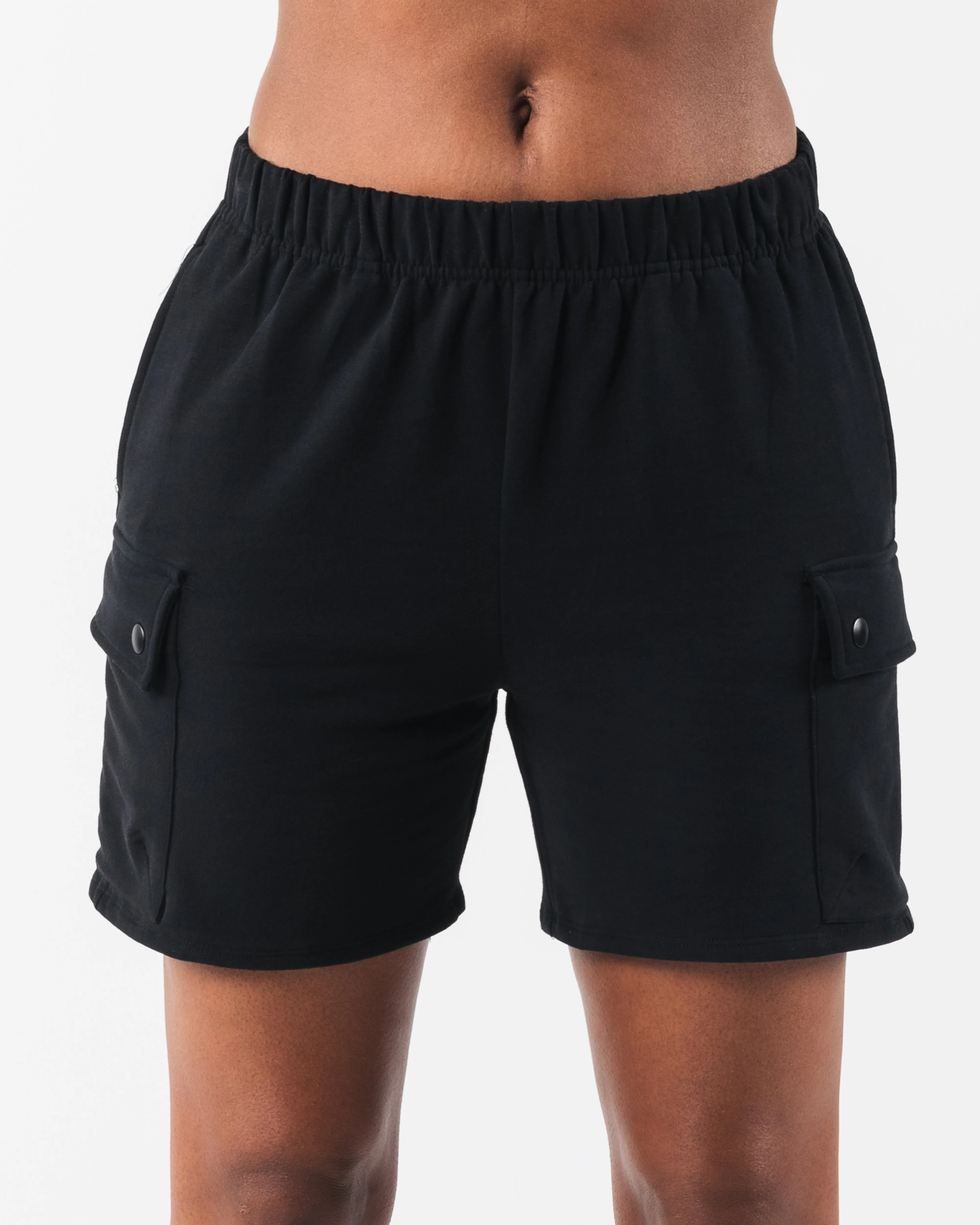 Cargo Short - Black Alphalete Athletics