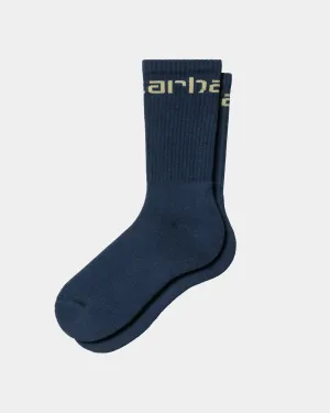 Carhartt Socks | Ink / Air Yellow Carhartt WIP