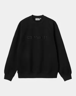 Carhartt Sweatshirt | Black / Black Carhartt WIP