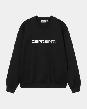 Carhartt Sweatshirt | Black / White Carhartt WIP