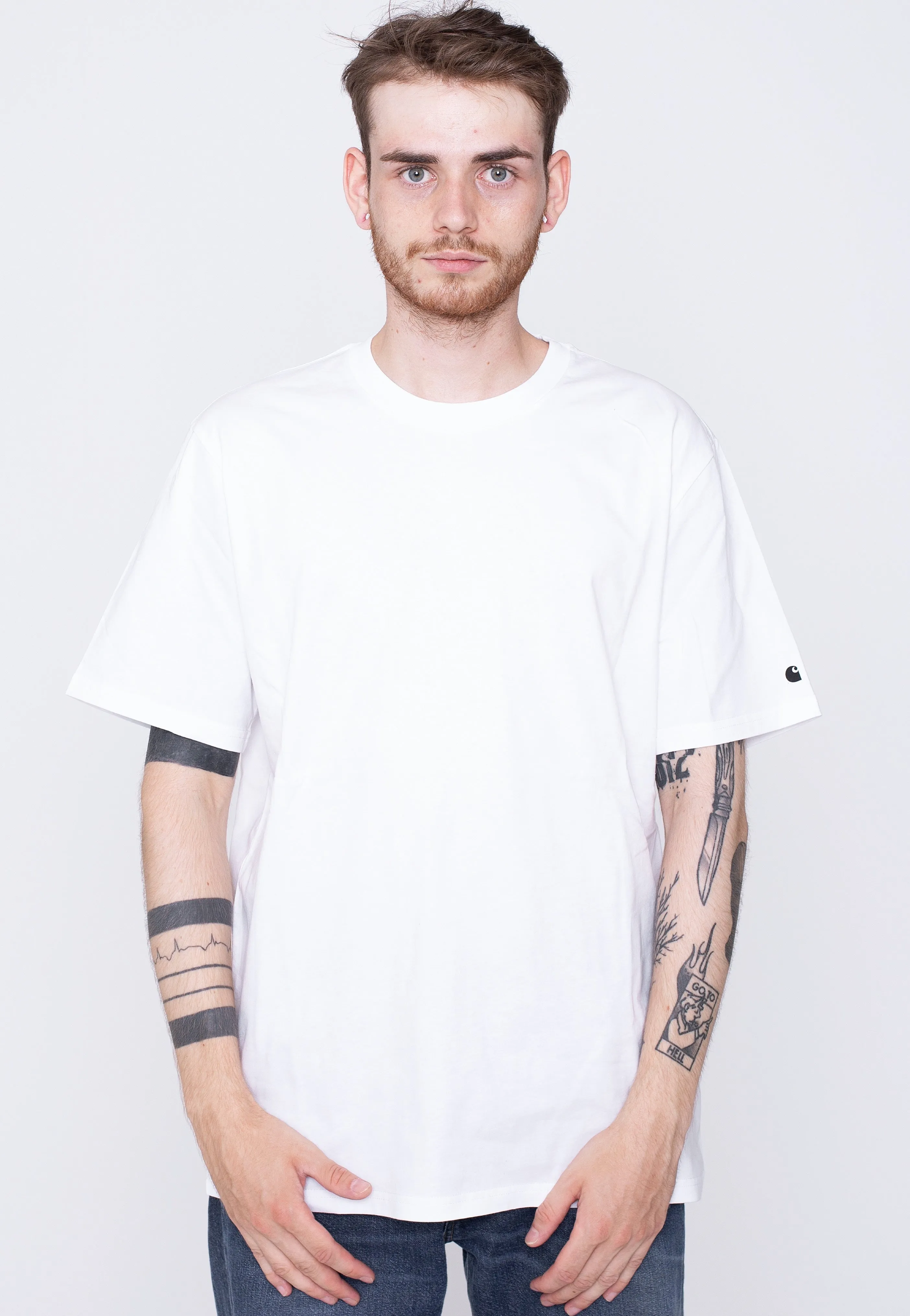 Carhartt WIP - Base White/Black - T-Shirt Carhartt WIP