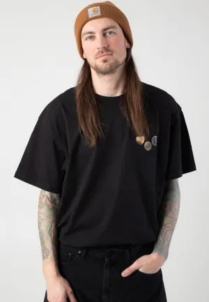 Carhartt WIP - Button Black - T-Shirt Carhartt WIP