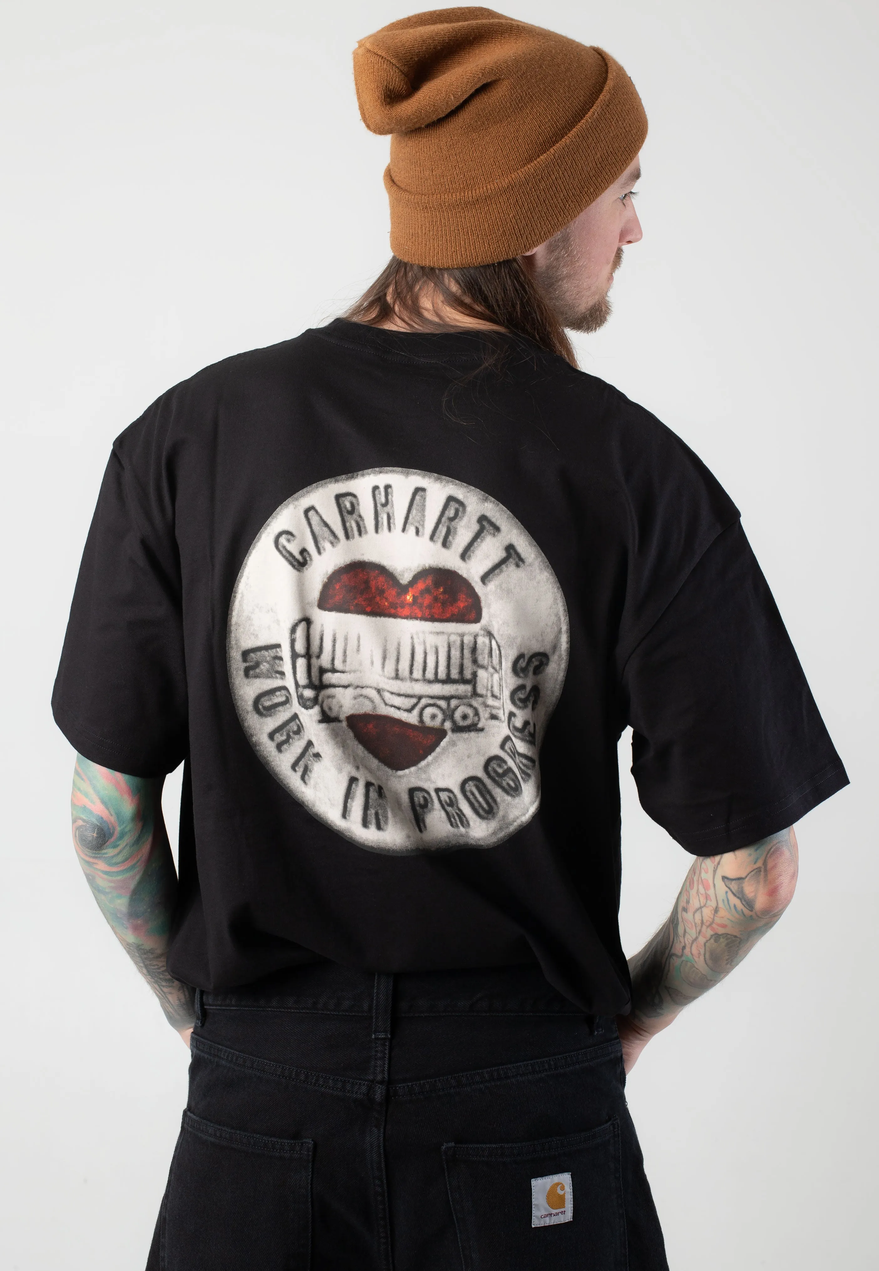 Carhartt WIP - Button Black - T-Shirt Carhartt WIP